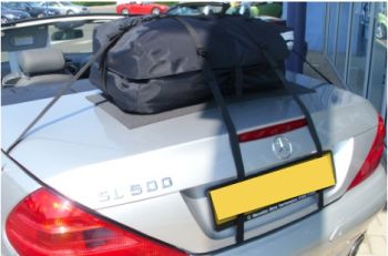 mercedes sl luggage rack alternative boot-bag original fitted to silver R230 SL